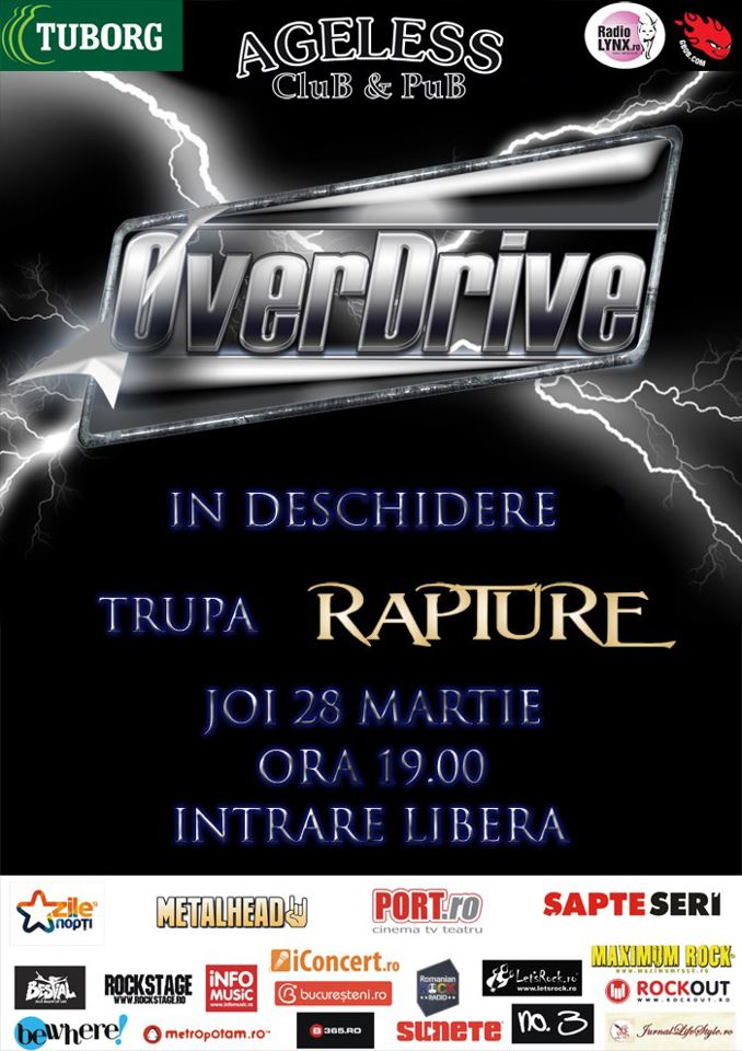 OverDrive si Rapture canta in Ageless Club